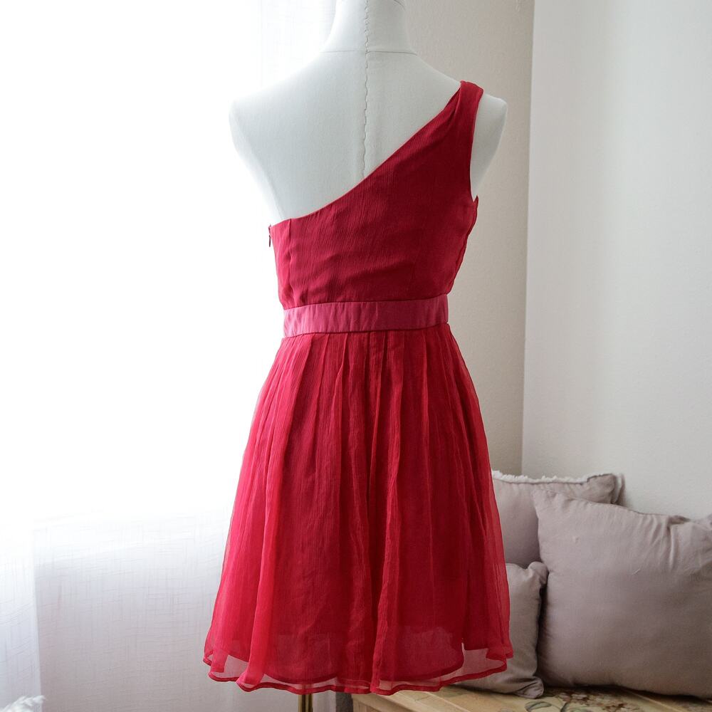 Mminuet Y2k style SILK Barbie mini dress size S NWT - Picture 4 of 4
